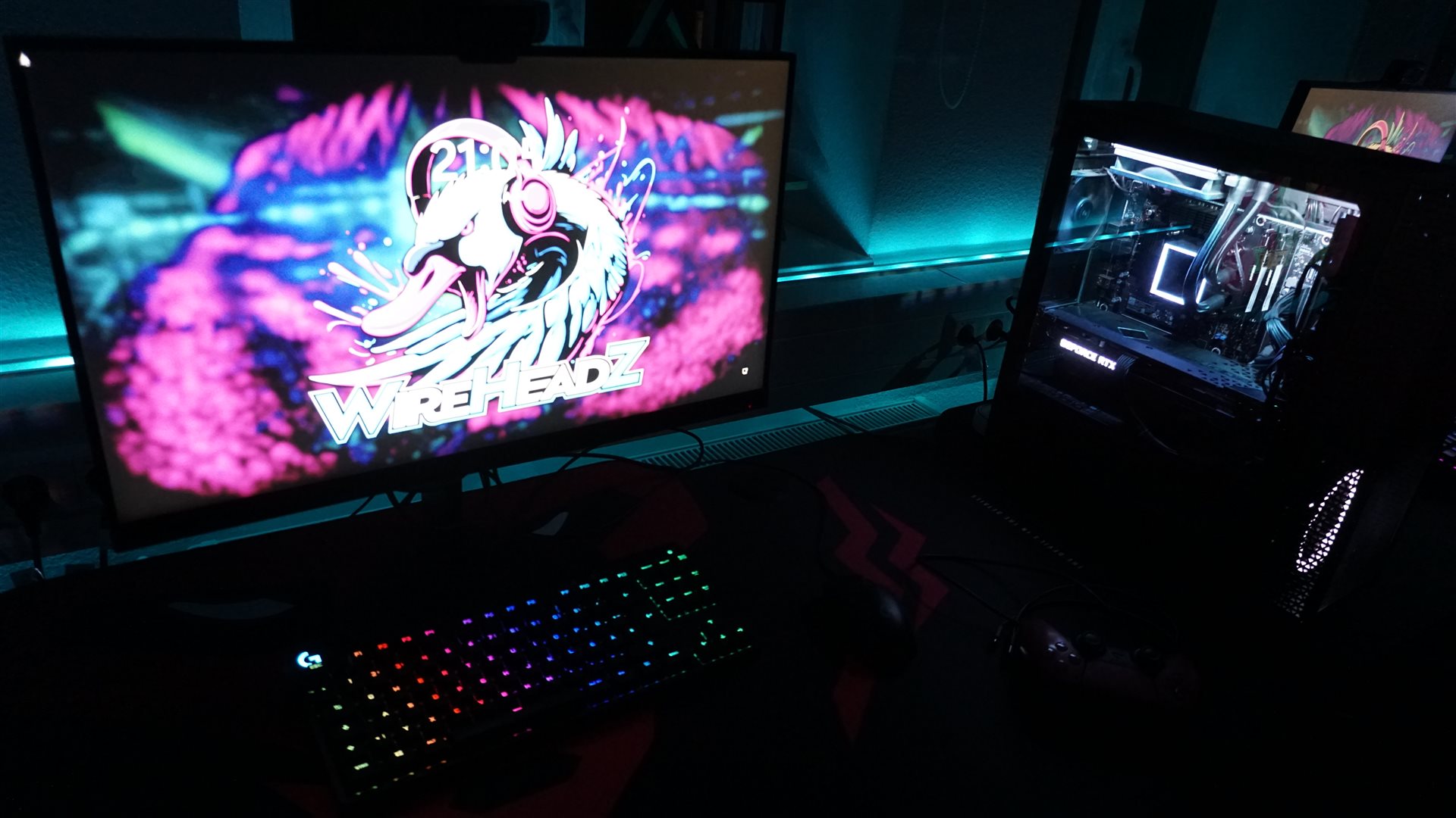 Gaming-Workstation Nahaufnahme